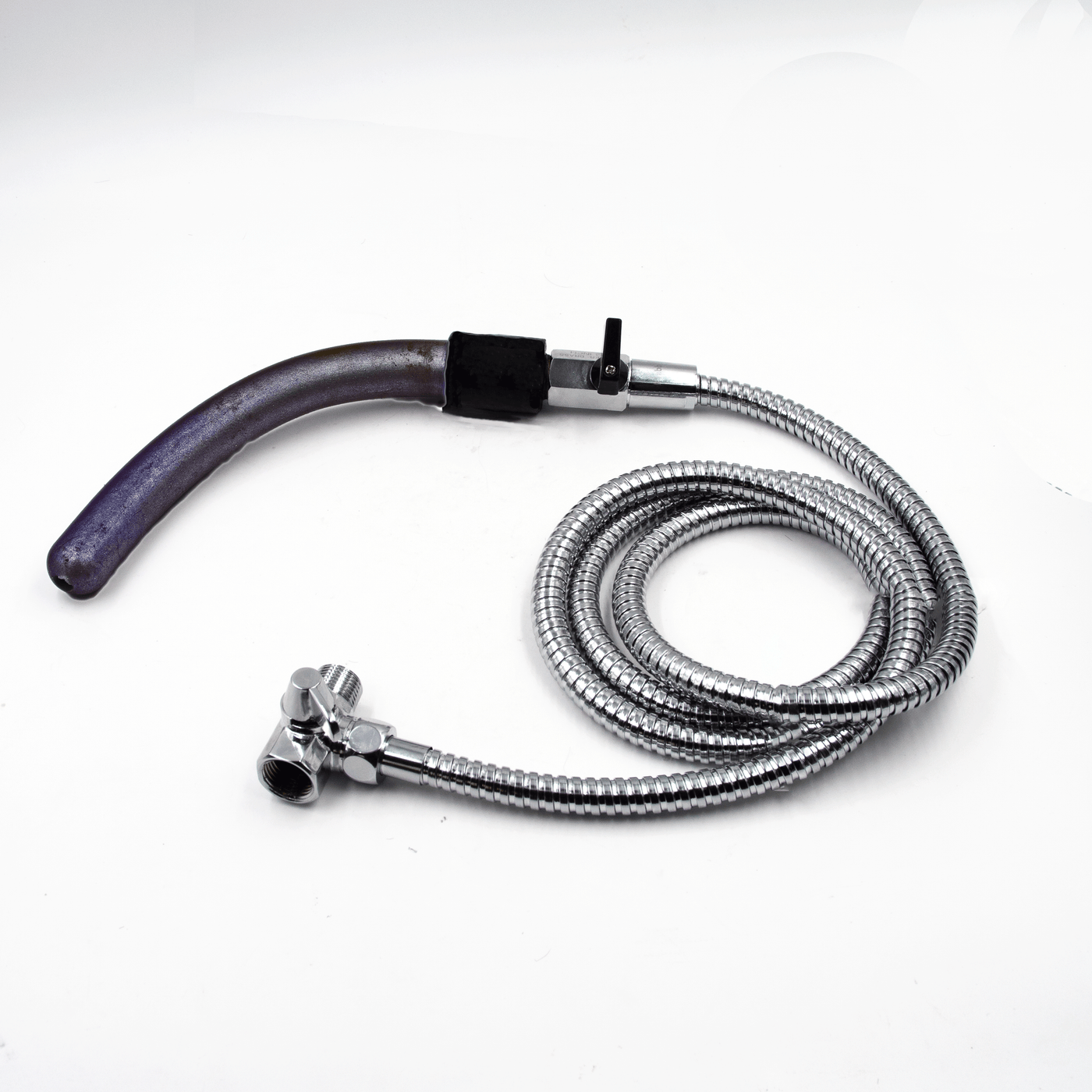 FLOW-CONTROL NOZZLE SHOWER SYSTEM